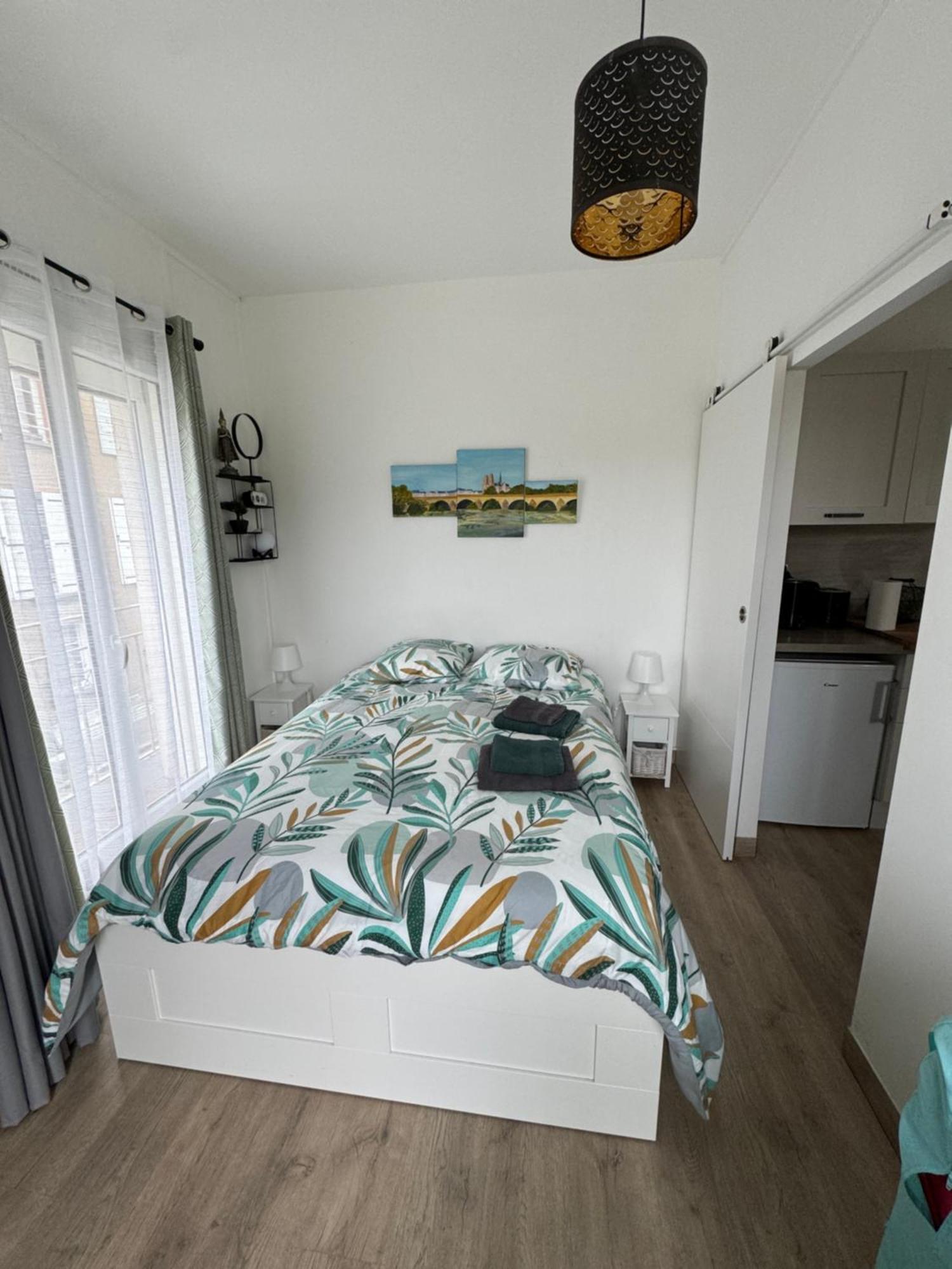 Cosy Loire, T2 Neuf, Front De Loire ,Vue Cathedrale,5Min A Pied Centre Ville Et Parking Prive Orléans Exterior foto